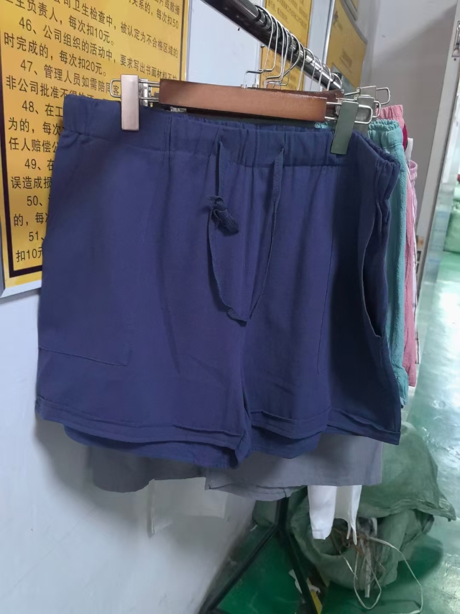大码短裤，棉麻系列，低价清仓