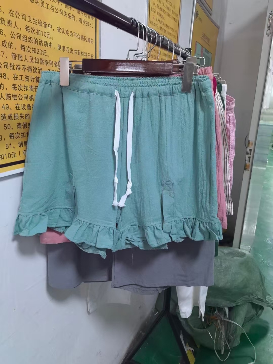 大码短裤，棉麻系列，低价清仓